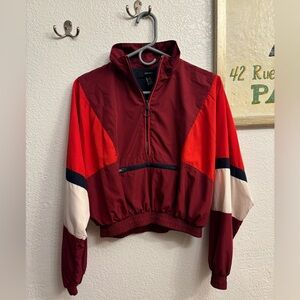 Forever 21 Retro Windbreaker Pullover